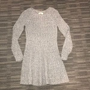 Hollister Gray Sweater Dress